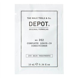 Depot, 200 Hair Treatments No. 202, Botanical Complex, Hair Leave-In Conditioner, For Hydration, 10 ml - Teknashop Ltd