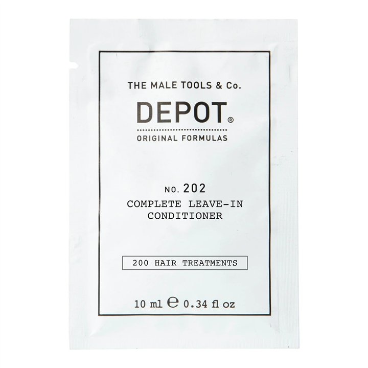 Depot, 200 Hair Treatments No. 202, Botanical Complex, Hair Leave-In Conditioner, For Hydration, 10 ml - Teknashop Ltd