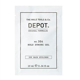Depot, 300 Hair Stylings No. 304, Botanical, Hair Styling Gel, For Styling, Strong Hold, 10 ml - Teknashop Ltd