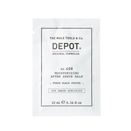 Depot, 400 Shave Specifics No. 408, Fresh Black Pepper, Moisturizing, After-Shave Balm, 10 ml - Teknashop Ltd