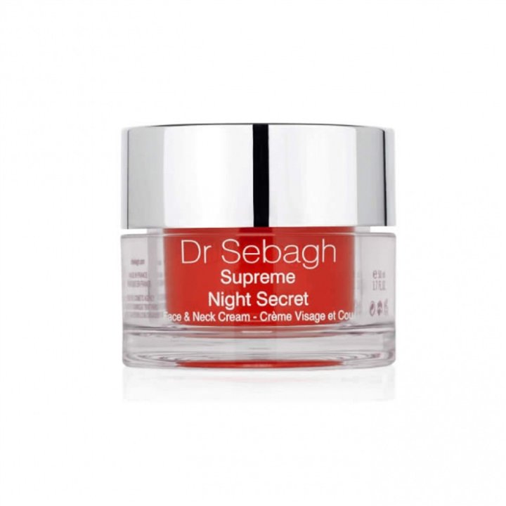 Dr Sebagh, Supreme Night Secret, Firming, Night, Cream, For Face & Neck, 50 ml - Teknashop Ltd