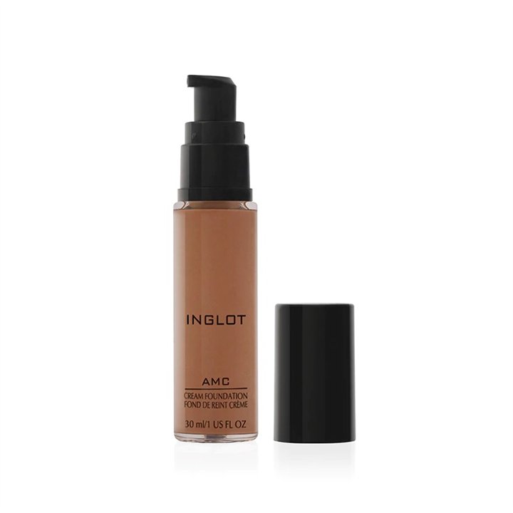 Inglot, AMC, Natural Glow, Cream Foundation, NF MW105, 30 ml - Teknashop Ltd