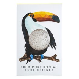 Konjac, Rainforest Toucan, Makeup Sponge - Teknashop Ltd