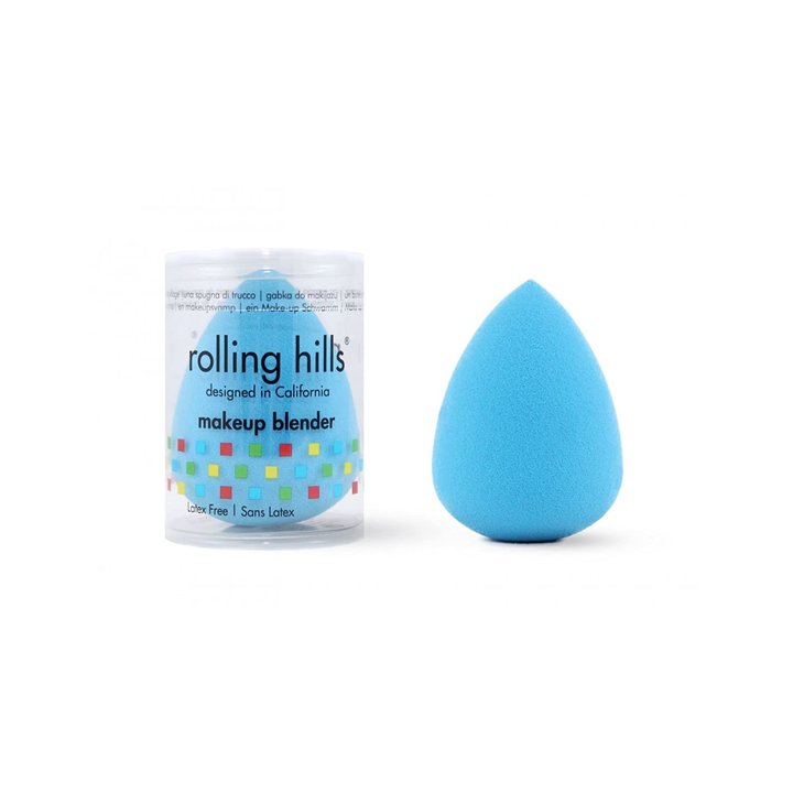 Rolling Hills, Rolling Hills, Makeup Sponge, Sky Blue - Teknashop Ltd