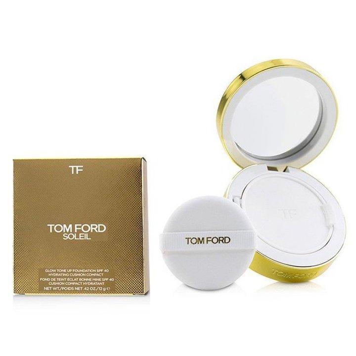 Tom Ford, Soleil Glow Tone Up, Compact Foundation, 7.8, Warm Bronze, SPF 40, Refill, 12 g - Teknashop Ltd