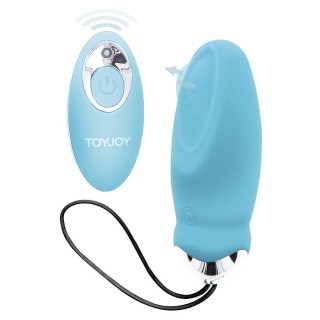 TOYJOY - HAPPINESS I'M SO EGGCITED REMOTE CONTROL VIBRATOR BLUE - D-243823 - Teknashop Ltd
