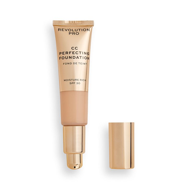 Makeup Revolution, Pro CC Perfecting, CC Cream, F 0.5, SPF 30, 26 ml - Teknashop Ltd