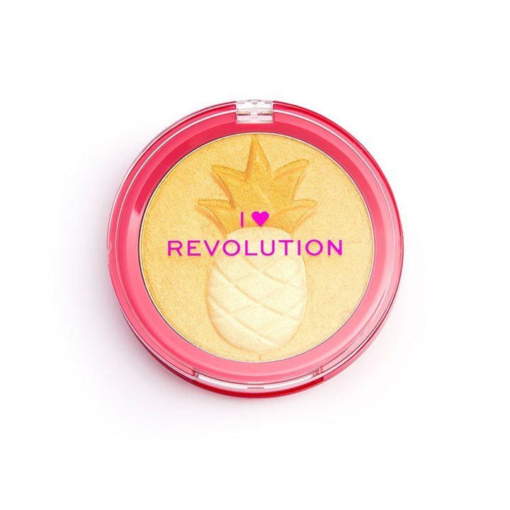 I Heart Revolution, Fruity, Highlighter Powder, Pineapple, 9.1 g - Teknashop Ltd