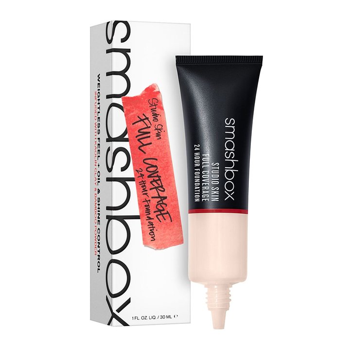 Smashbox, Studio Skin, High Cover, Liquid Foundation, 1, Fair Undertone Cool With Hints Of Peach, 30 ml - Teknashop Ltd