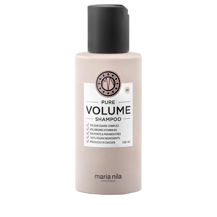 Maria Nila, Pure Volume, Hair Shampoo, For Volume, 100 ml - Teknashop Ltd