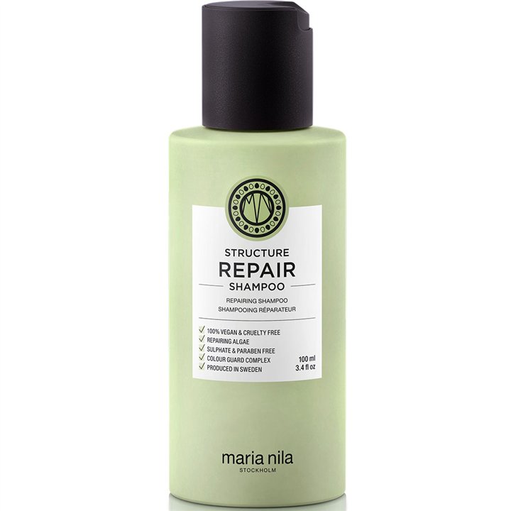 Maria Nila, Structure Repair, Hair Shampoo, For Repairing, 100 ml - Teknashop Ltd