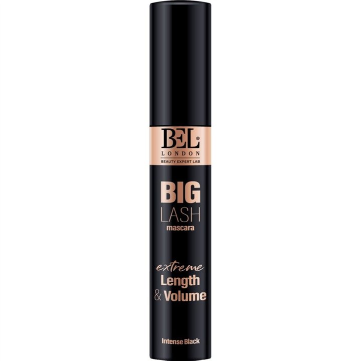 Bel London, Big Lash, Volumizing & Lengthening, Mascara, Intense Black, 13.5 ml - Teknashop Ltd
