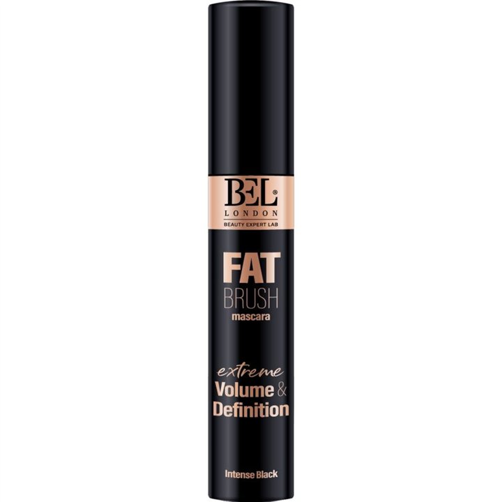 Bel London, Fat Brush, Volumizing, Mascara, Intense Black, 13.5 ml - Teknashop Ltd