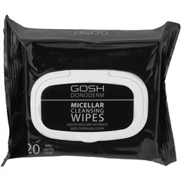 Gosh, Donoderm, Makeup Remover Wipes, 20 pcs - Teknashop Ltd