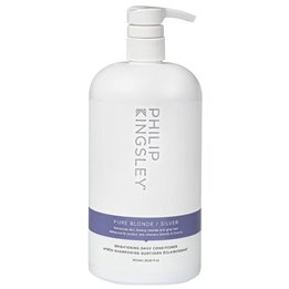Philip Kingsley, Pure Blonde/Silver Brightening, Hair Conditioner, For Colour Protection, 1000 ml - Teknashop Ltd