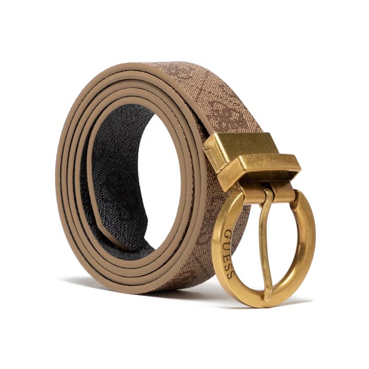 Guess, Naya, Textile Belt, BW7501VIN30, Beige, For Women - Teknashop Ltd