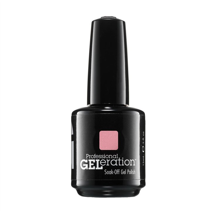 Jessica, GELeration Colours, Semi-Permanent Nail Polish, GEL-1159, Posh Pink, 15 ml - Teknashop Ltd