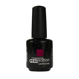 Jessica, GELeration Colours, Semi-Permanent Nail Polish, GEL-641, Sexy Siren, 15 ml - Teknashop Ltd