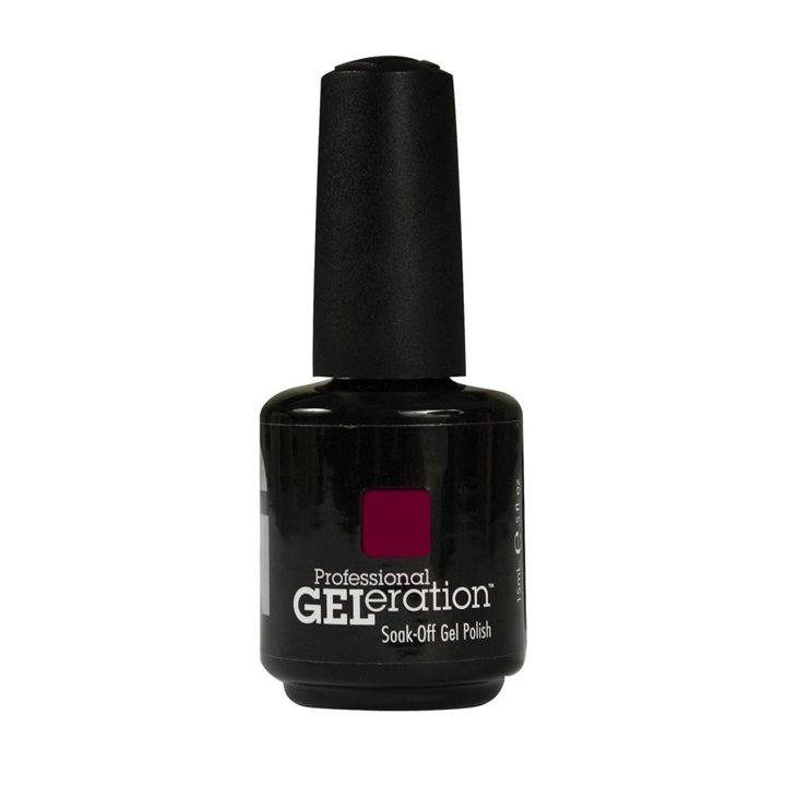 Jessica, GELeration Colours, Semi-Permanent Nail Polish, GEL-641, Sexy Siren, 15 ml - Teknashop Ltd