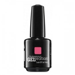 Jessica, GELeration Colours, Semi-Permanent Nail Polish, GEL-1111, POP Princess, 15 ml - Teknashop Ltd