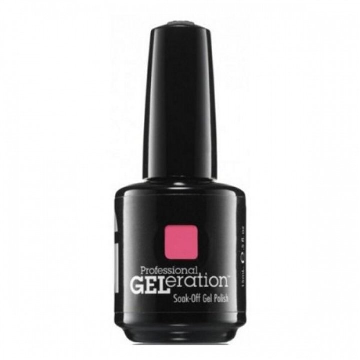 Jessica, GELeration Colours, Semi-Permanent Nail Polish, GEL-1111, POP Princess, 15 ml - Teknashop Ltd
