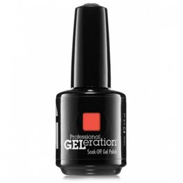 Jessica, GELeration Colours, Semi-Permanent Nail Polish, GEL-981, Bella Rosa, 15 ml - Teknashop Ltd