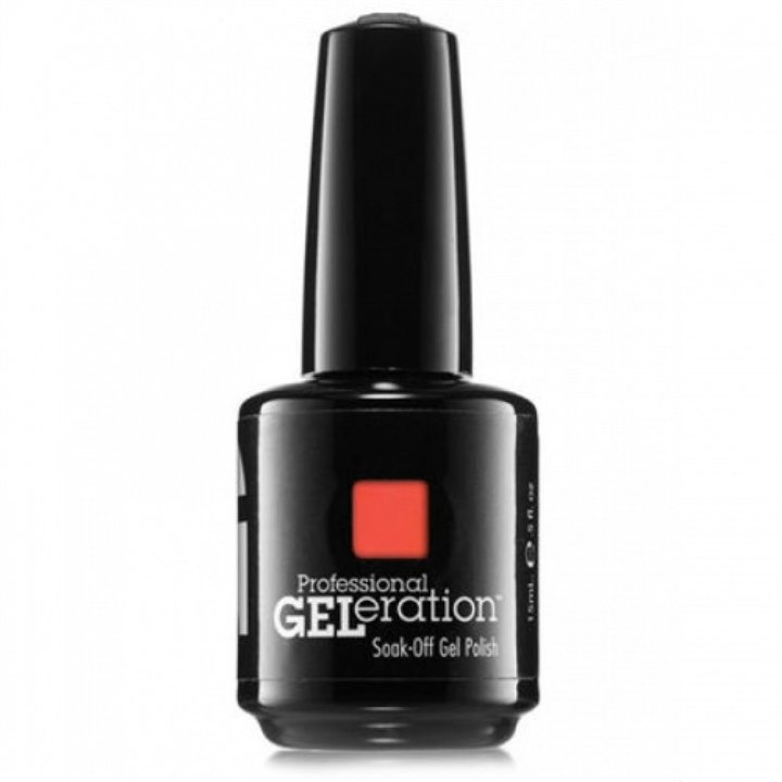 Jessica, GELeration Colours, Semi-Permanent Nail Polish, GEL-981, Bella Rosa, 15 ml - Teknashop Ltd