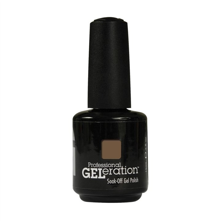 Jessica, GELeration Colours, Semi-Permanent Nail Polish, GEL-660, Buck Naked, 15 ml - Teknashop Ltd