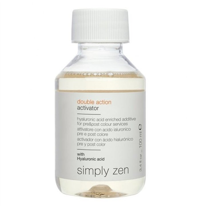 Simply Zen, Double Action, Hyaluronic Acid, Leave-In Scalp Treatment Lotion, For Colour Protection, 100 ml - Teknashop Ltd