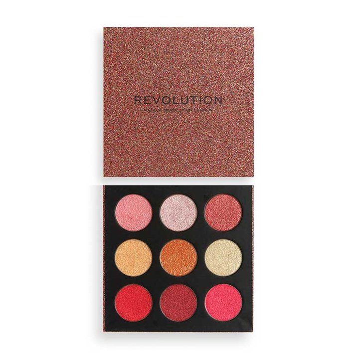 Makeup Revolution, Euphoric Foil Palette, Eyeshadow Palette, House Of Fun, 25 g - Teknashop Ltd