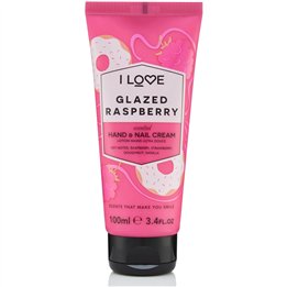 I Love, Signature Collection, Moisturizing, Hand & Nail Cream, Glazed Raspberry, 100 ml - Teknashop Ltd