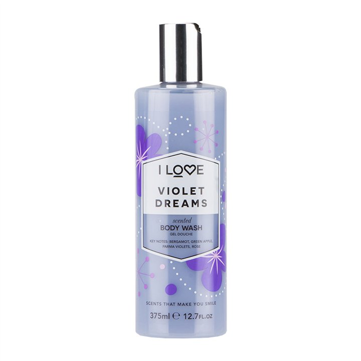 I Love, Signature Collection, Vegan, Cleansing, Violet Dreams, Body Wash, 360 ml - Teknashop Ltd