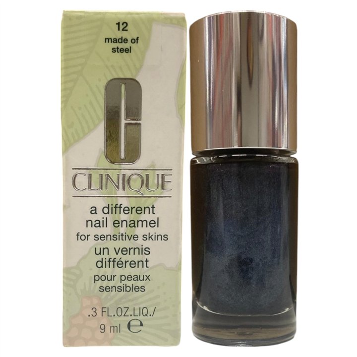Clinique, A Different Nail Enamel, Colour Corrector, Nail Polish, 12, Made Of Steestee Lauder, 9 ml - Teknashop Ltd