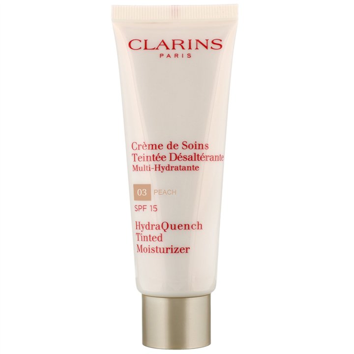 Clarins, Hydraquench, Hydrating, Cream Foundation, 03, Peach, SPF 15, 50 ml *Tester - Teknashop Ltd