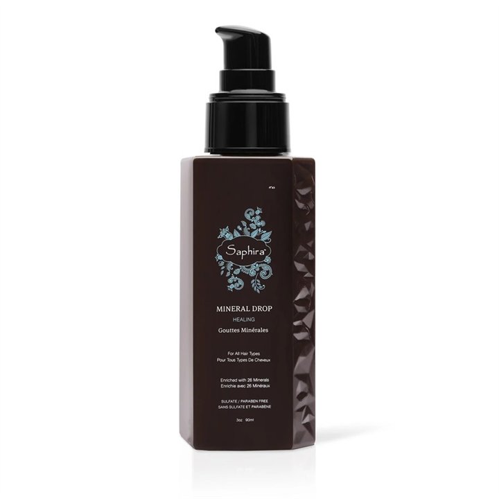 Saphira, Mineral Drop, Paraben-Free, Hair Serum, Anti-Frizz, 90 ml - Teknashop Ltd