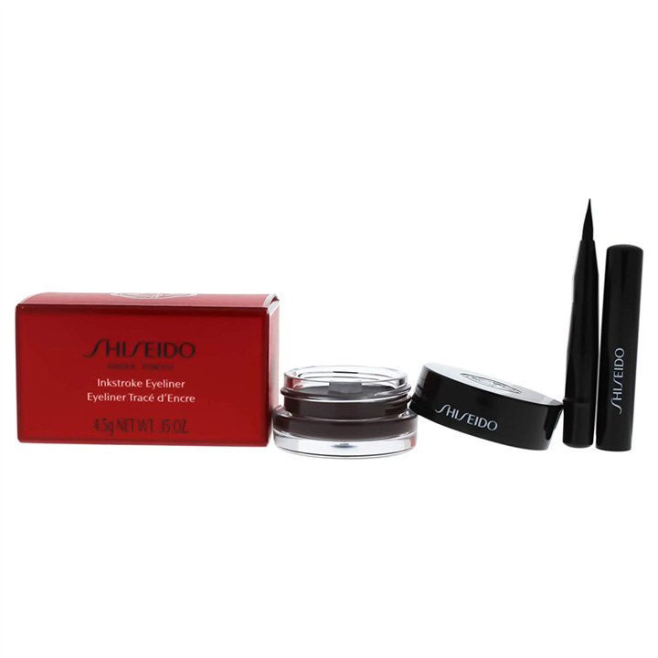 Shiseido, Inkstroke, Gel Eyeliner, Br606, Kuromitsu Brown, 4.5 g - Teknashop Ltd
