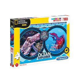 Clementoni, National Geographic Kids, Jigsaw Puzzles 180 pcs - Teknashop Ltd