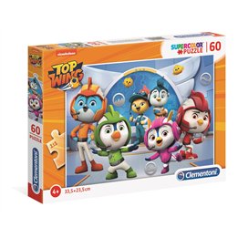 Clementoni, Supercolor, Top Wing, Puzzle, Unisex, 4+ years, 60 pcs - Teknashop Ltd
