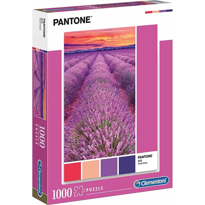 Clementoni, Pantone, Jigsaw Puzzles 1000 pcs - Teknashop Ltd