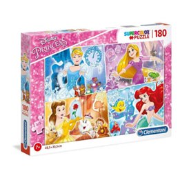 Clementoni, SuperColor, Disney Princess, Puzzle, 29294, For Girls, 7+ years, 180 pcs - Teknashop Ltd