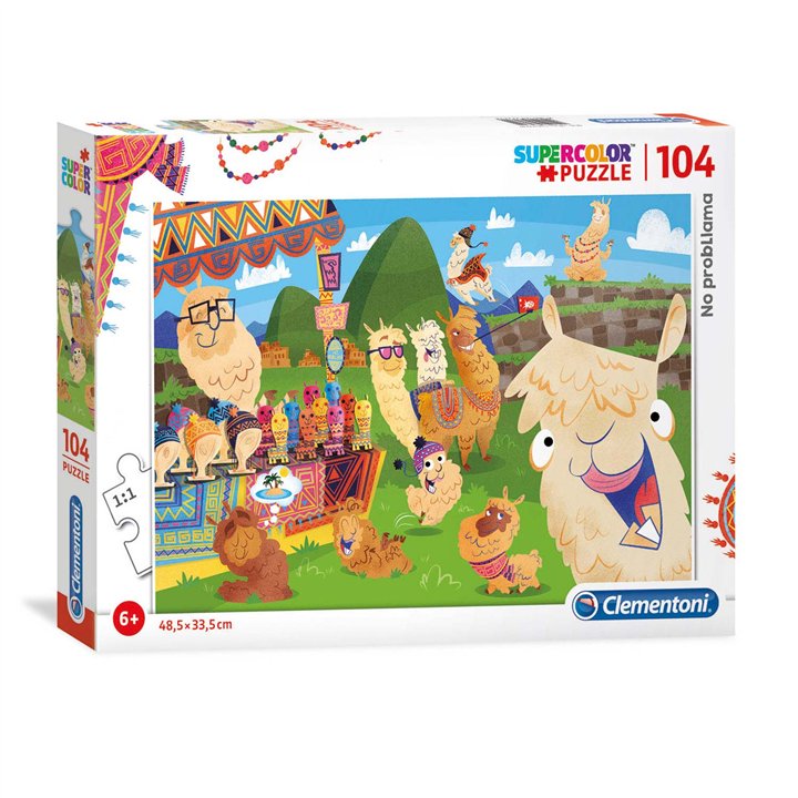 Clementoni, SuperColor, Jigsaw Puzzles 104 pcs - Teknashop Ltd