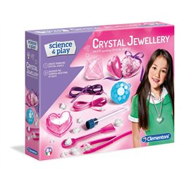 Clementoni, Science & Play, Crystal Jewels, For Girls, 8+ years - Teknashop Ltd