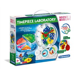Clementoni, Clock How Is Work Branded Brick Sets - Teknashop Ltd
