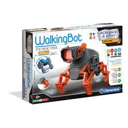 Clementoni, Walking Bot  Branded Brick Sets - Teknashop Ltd
