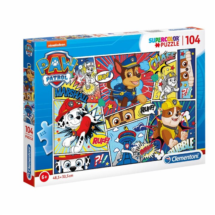 Clementoni, PAW Patrol, Puzzle, Unisex, 6+ years, 104 pcs - Teknashop Ltd