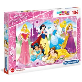 Clementoni, Disney Princess, Jigsaw Puzzles 104 pcs - Teknashop Ltd