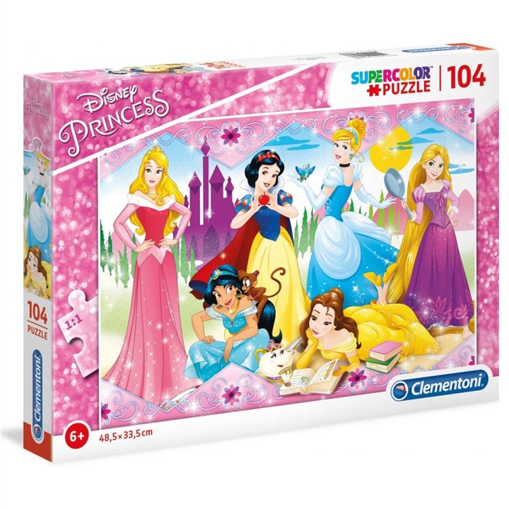 Clementoni, Disney Princess, Jigsaw Puzzles 104 pcs - Teknashop Ltd