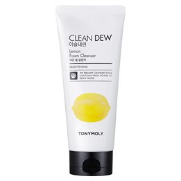 TonyMoly, Clean Dew, Lemon, Brightening, Cleansing Foam, 180 ml - Teknashop Ltd
