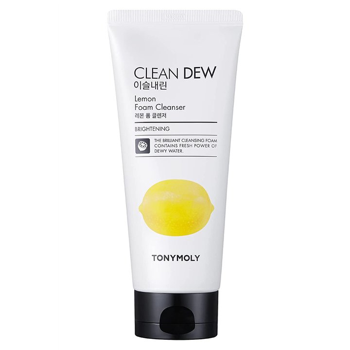 TonyMoly, Clean Dew, Lemon, Brightening, Cleansing Foam, 180 ml - Teknashop Ltd