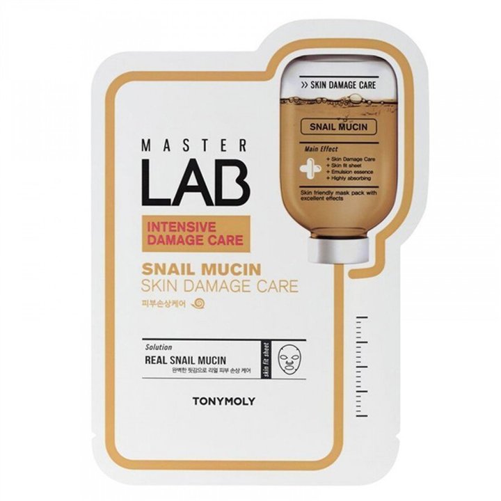 TonyMoly, Master Lab, Repairing, Sheet Mask, For Face, 19 g - Teknashop Ltd